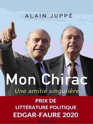 cover image of Mon Chirac. Une amitié singulière